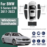 For BMW 5 series G30 2017-2023 G 30 Car Sunshade Shield Front Windshield Frame Curtain Rear Side Win