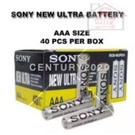 SONY AAA New Ultra Battery AAA R03 1.5V 40pcs/box