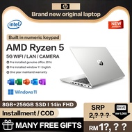 【HP Laptop】 HP PROBOOK 445G7/AMD Ryzen 5 4500U processor/Six Core/Six Thread/14.1in FHD/16GB RAM+512GB SSD/WiFi/Bluetooth/HDMI