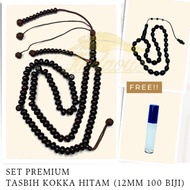 HITAM - Tasbih Original Kokka Black 100 Seeds From Egypt