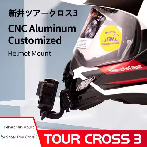 for Arai Tour Cross 3 Tour X4 Helmet Custom Aluminium Chin Mount for GoPro12 11 Insta360 X4 X5 Ace P