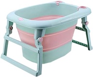 BEIHUAN Baby Portable Collapsible Infant to Toddler Space Saver Foldable tub - Anti Slip Skid Proof - for Bathing Newborns