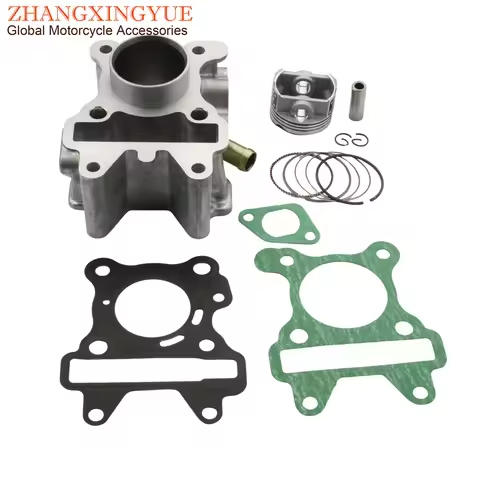 60cc 42mm Aerox50 Big Bore Cylinder Kit For Yamaha YW50 FX Zuma XC50 Vino50 BX50 Gear CE50 Jog NS50F