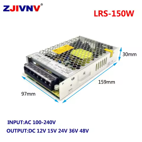 LRS-150 lrs series Switching Power Supply DC 12V 15V 24V 36V 48V LRS-150-12 LRS-150-15 LRS-150-24 LR