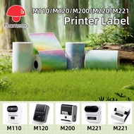 Phomemo Label Sticker Thermal Label Waterproof Label for Phomemo M110 M120 M220 M200 Label Printer