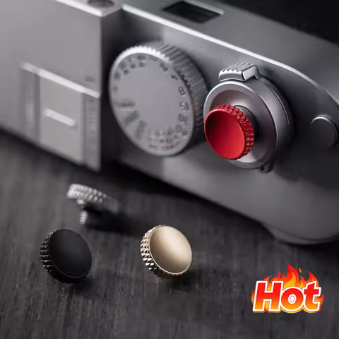 Metal Soft Shutter Release Button For Fujifilm XT5 XT50 X100VI XM5 XPRO3 XT30II XE4 Leica M10 Olympu