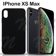 โค๊ทลด11บาท เคสซิลิโคน ดำ / กันเลนส์กล้อง ไอโฟน เอ็กซ์เอส แม็กซ์ หลังนิ่ม Case Silicone Black / Anti-Knock For iPhone XS Max (6.5)