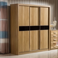 Sliding Door Wardrobe Bedroom Furniture Overall Large Wardrobe1.8Rice Modern Simple Fashion In-Stock