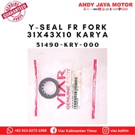 Y-SEAL SET FR FORK 31X43X10 KARYA [51490-KRY-000]