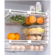 Refrigerator Fridge Organizers Freezer Space Saver Hanging Drawer Fridge egg and vegetables organise