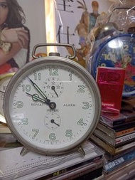 pepeat alarm  德國制 古董機械鐘 正常行走