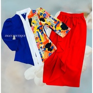 KEBAYA MERDEKA KANAK2 SIZE 2y ~14y