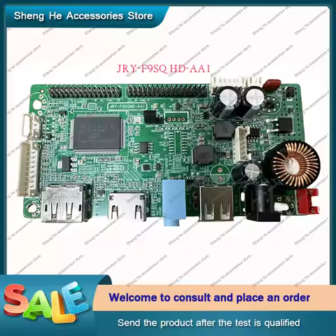 for JRY-F9SQHD-AA1 2K display LVDS driver board HDMI+DP+USB 180HZ 200H