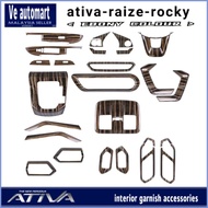 Vemart Perodua ativa car Interior accessories luxury ebony colour japan