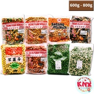 HIJAU Assorted Peanut Nuts 600g/800g Soya Bijan, Japanese Green, Skin Sepat, Shantong, Curry Soil
