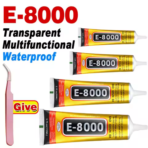 E8000 Upgrade Clear Contact Cellphone Tablet Waterproof Adhesive Repair Adhesive,Strong Multifunctio