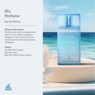 AJMAL ของขวัญปีใหม่ น้ำหอม EDP Blu Perfume 90ml. + น้ำหอม Shine French Perfume 75ml.  ตัวดัง กลิ่นหร