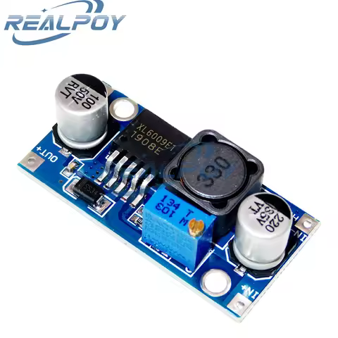 DC-DC Adjustable Step-up boost Power Converter Module XL6009 Replace LM2577