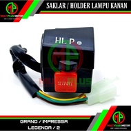 Right light switch Right light Holder R/H GRAND,HONDA GRAND, COMPRESSION, LEGEND