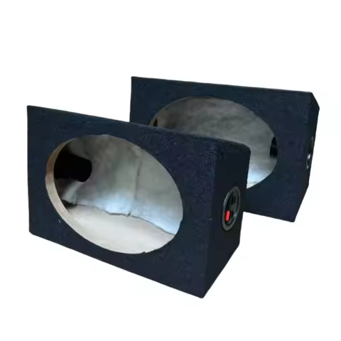 2-Pack Ultra-Thin 6x9 Bent Bass Speakers Enclosure for Car Audio Subwoofer Modification Heavy Bass H