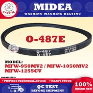 MFW-950MV2 / MFW-1050MV2 / MFW-1255CV O-487E MIDEA WASHING MACHINE BELTING GEARBOX BELTING BELT O-48