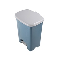 [特價]【台灣KEYWAY】SO025 現代腳踏式垃圾桶(大)-25L-2色可選粉藍