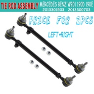 (2PCS)TIE ROD ASSEMBLY MERCEDES BENZ W201 190 190E 190D /2013301503 A2013300703