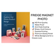 PHOTO FRIDGE MAGNET / PHOTO PRINTING/ PHOTO GLOSSY / CUCI GAMBAR