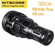 พร้อมส่ง NITECORE TM39 Lite ไฟฉายหน้าจอ OLED Searchlight SBT-90 GEN2 LED MAX 5200LM ลำแสง 1500เมตรไฟ