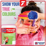 Nippon Paint 1L Easy Wash Matt Finished Interior Paint