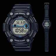 WS-1300H-1av 黑色。10年電池 潮汐月齡LED跳字款式。CASIO general 新款。正品正貨有保養。聖誕限時特價