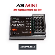 HobbyEagle A3 Mini 6-Axis Gyro Stabilizer System 32-bit MCU for PPM & Multi-protocol Digital Serial 