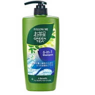 Follow Me Green Tea Shampoo 650ml (6-in-1)