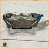 RXZ Original Brembo M3 k5 k50 4Pot Caliper Front Siap Bracket Siap Skim Full Set Just Plug N Play on