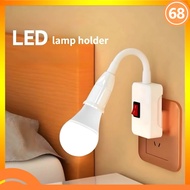 Flexible Fitting, Flexible Plug-in Lamp Fitting, Bedside Lamp, Study Lamp, Decorative Lamp, on-off P