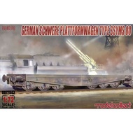 ModelcollectGermany Schwerer Plattformwagen Type SSyms 80 UA72043