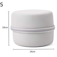 EVA Hard U Shape Neck Pillow Storage Box with Bag Cervical Pillowcase for Comfortable Airplane Trips