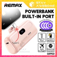 REMAX Original 3C Powerbank With CCC Quick Charg 2A Mini Capsule Type C Output Flight Safe 5000mAh T