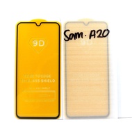 TEMPERED GLASS 9D SAM A205F- A20 2019 BLACK = A30 A50 M30S A305F A505F M307F A307F M21 A30S A32 RE X