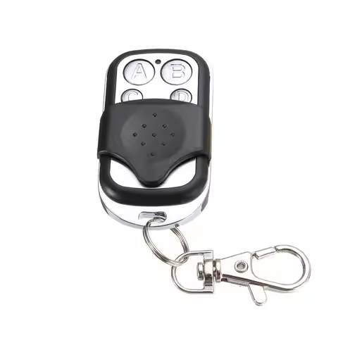 Metal Push Button Remote Control Transmitter ABCD / Lock Unlock 4Button 433MHz Universal 4 Buttons G
