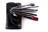 Mac Brush 1 Set 7 Kuas Kosmetik Make Up Dompet Travel Beauty Alat Cantik Elegant Beautyfull Wanita G