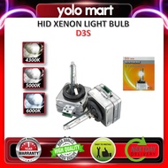 【 HID Xenon Light Bulb 】D3S - 4300K / 5000K / 6000K - 35w ( 2 pcs a set / NEWPHENIX )