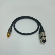 Kabel Canare 5 Meter Jack Canon Female Ke Jack RCA Buat Mixer Ampli Toa Dll..