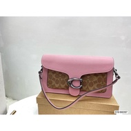Coach Bag New Style Classic Pattern Full Print Contrast Color Stitching Metal Logo Flap Retro coach 