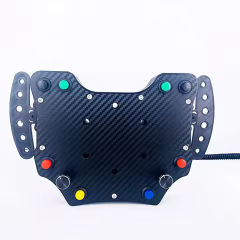 PC USB Racing Hub Steering Wheel Instrument Button Box Central Console for Logitech Thrustmaster Fan