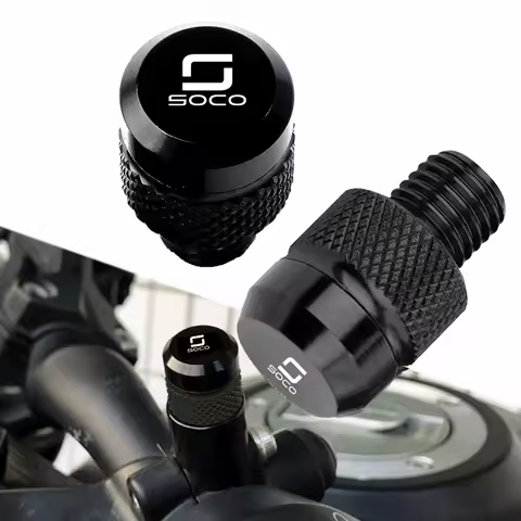 For Super Soco CPx CUmini CUx TC 50 TC TSX MAX 2024 Motorcycle M10*1.25 Aluminum Screws Bolts Mirror
