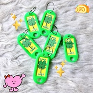 Mini 4-leaf clover keychain, Lucky keychain, Decorative keychain accessory