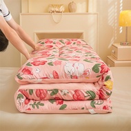 100% White cotton filled mattress Japanese Tatami Mattress, Foldable Futon 100% White cotton filling Mattress Floor Mat 100% cotton filled mattress cover