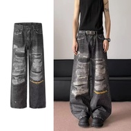 Loose jeans pants For Men Hip hop men's jeans street fashion