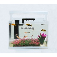 Aquarium Acrylic, Mini Aquarium, Aquarium Mini, Aquarium Akrilik,